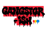 gangster-ish! Die Cut Sticker